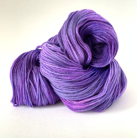Violet Soft Sock-dyed to order