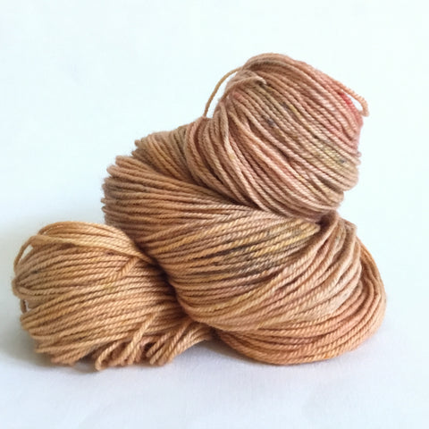 Apricot Soft Sock-dyed to order