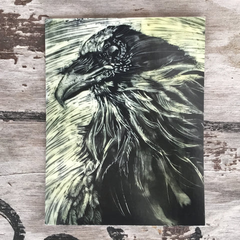 Blank Card Crow